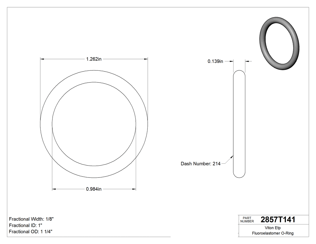 Technical drawing - 2857T141